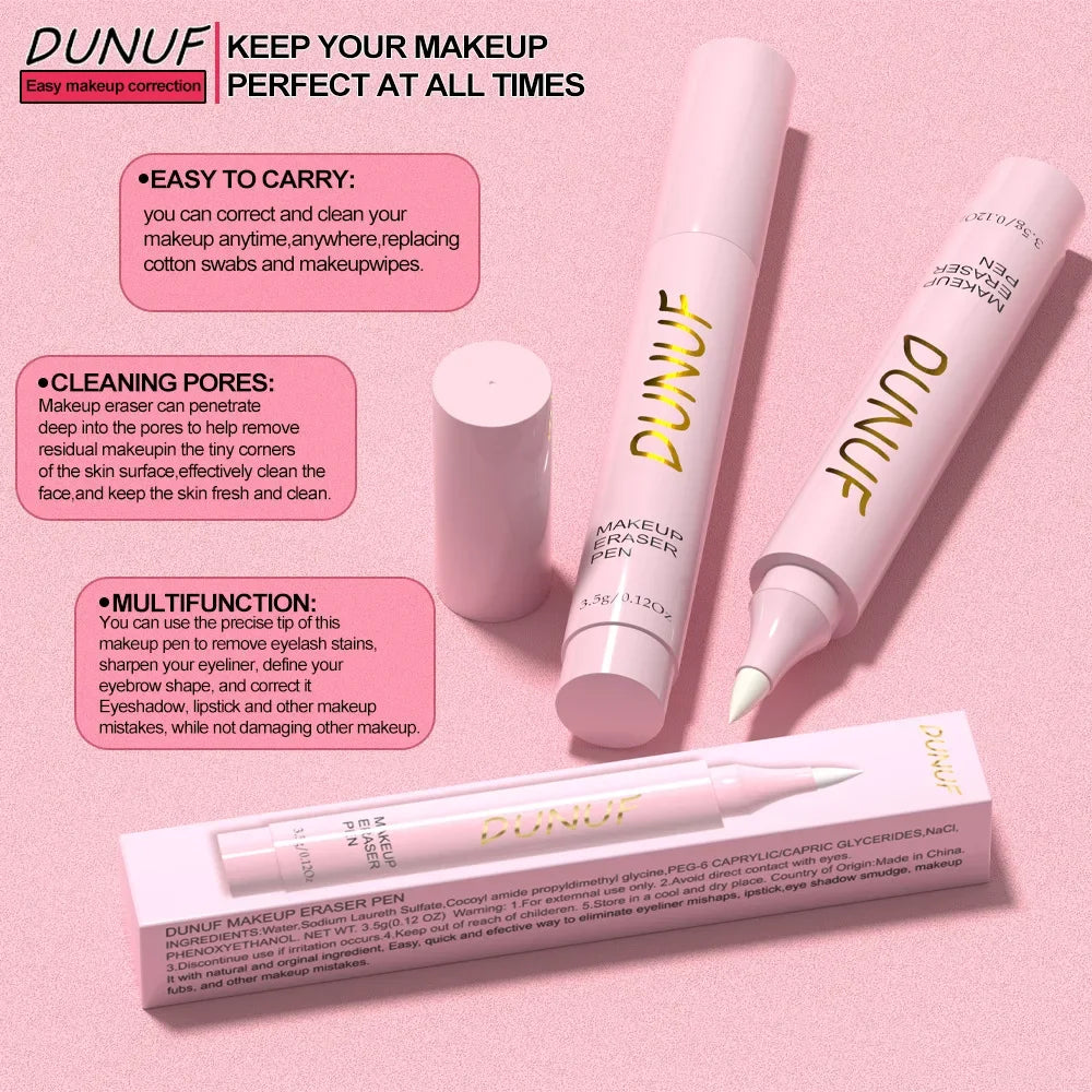 Makeup Eraser Pen For Lips Eyes Face Pore Cleansing Tool Gentle Remover Pencil Non Pull Formula Skincare Must Have